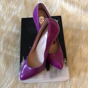 Dolce Vita magenta leather pump 8.5m